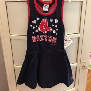 NWT Red Sox toddler sun dress